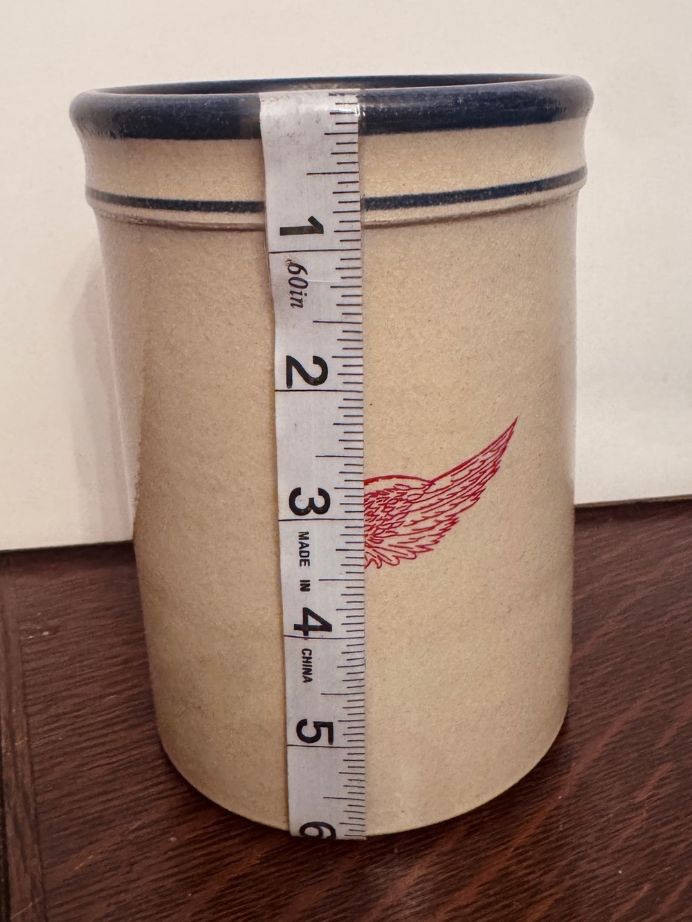 Bespoke Red Wing Pottery Crock *RARE* - Picture 11 of 12